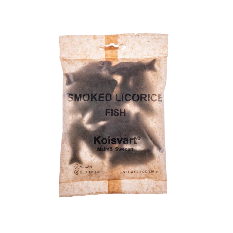 Kolsvart Swedish Fish Gummy Smoked Licorice Product Image