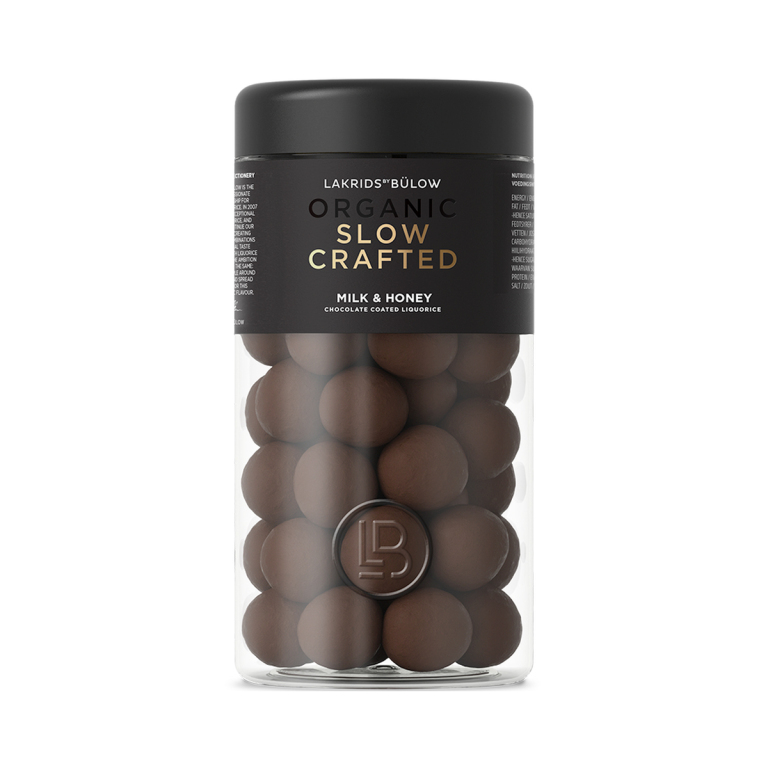 Lakrids By Bulow Chocolate Coated Liquorice Slow Crafted Milk & Honey Product Image
