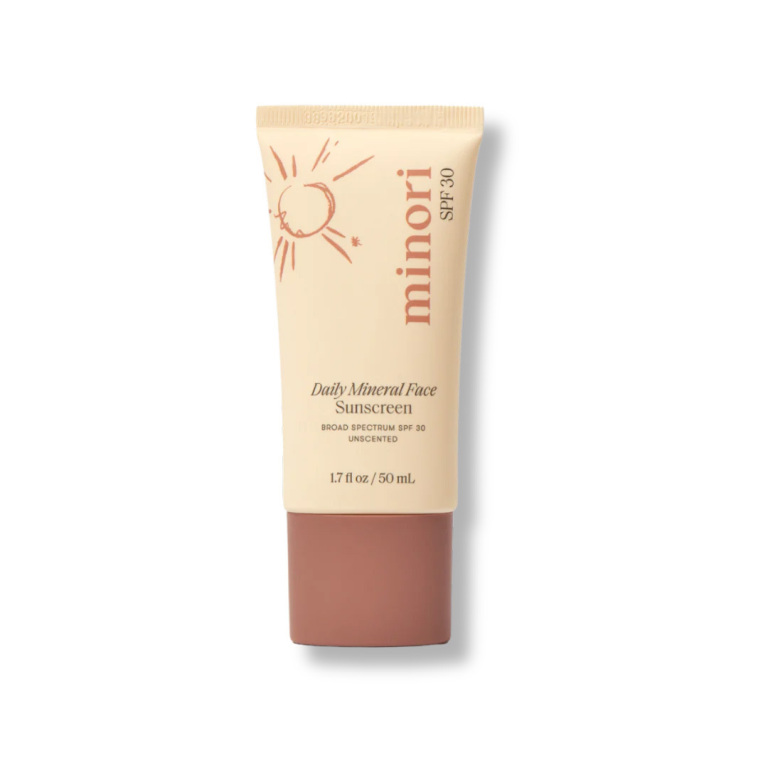 Minori Daily Mineral Face Sunscreen  Broad Spectrum SPF 30 Product Image