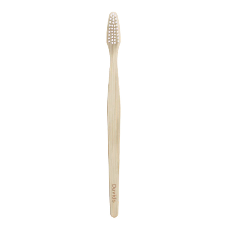 Davids Natural Toothpaste Premium Bamboo Toothbrush Adult Soft Product Image