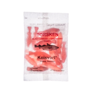 Kolsvart Swedish Fish Gummy Blackcurrant & Raspberry Mix Product Image